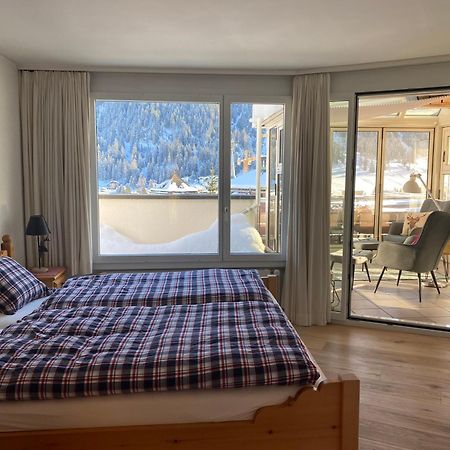 Wef Apartment Mit Weitsicht Davos Zewnętrze zdjęcie