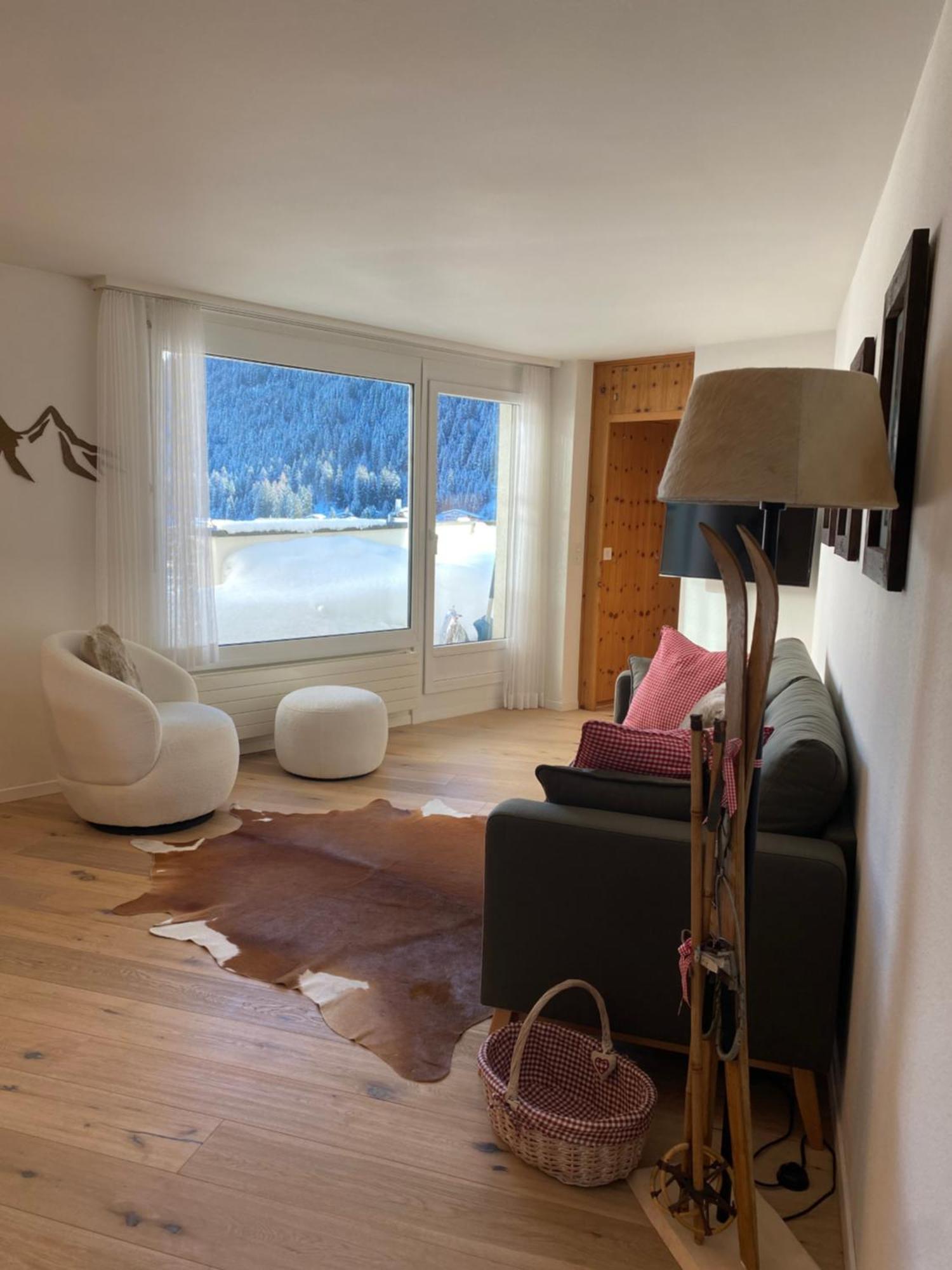 Wef Apartment Mit Weitsicht Davos Zewnętrze zdjęcie